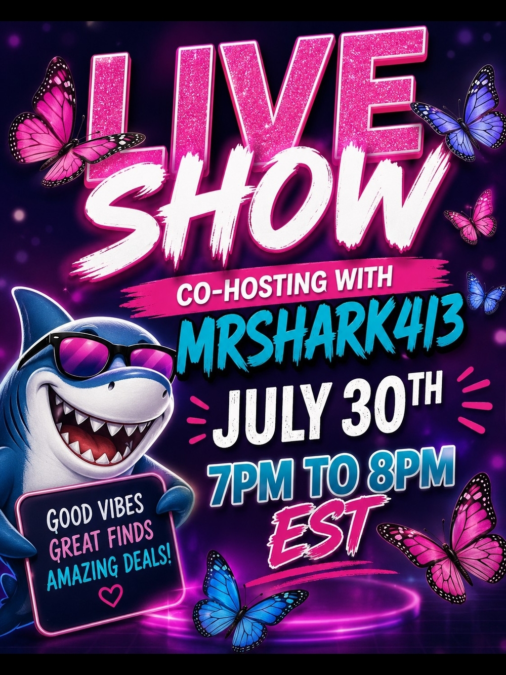 Cohosting with MRSHARK413